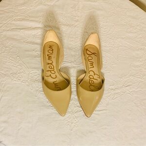 Sam Edelman Nude Pointed Toe Heels